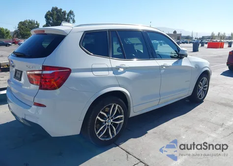 2015 BMW X3 xDrive28I from USA, damaged, VIN 5UXWX9C50F0D53446
